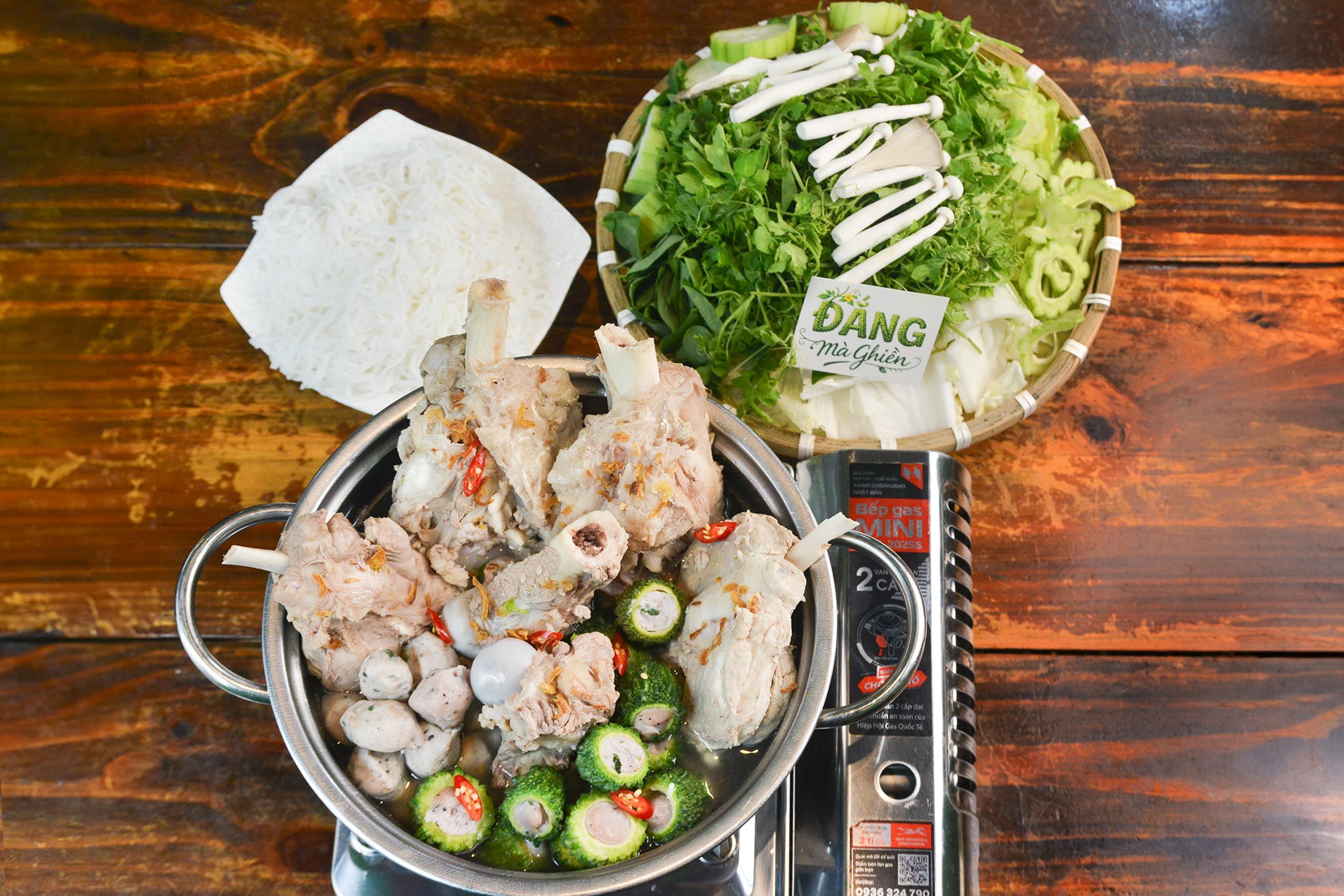 KHỔ QUA RỪNG CÁ THÁC LÁC + SƯỜN CHÌA